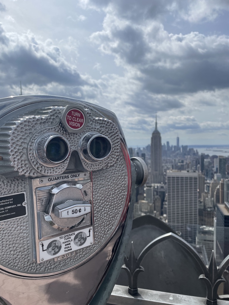 Vistas desde el Top of the Rock al Empire State Building 